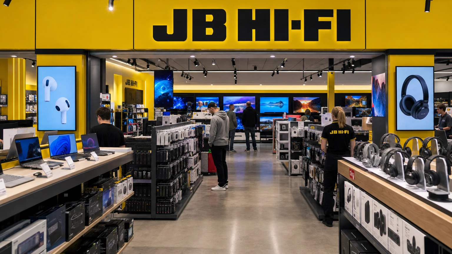 JB Hi-Fi ampliará mídia em loja em mais de 60% e acelera disputa por retail media