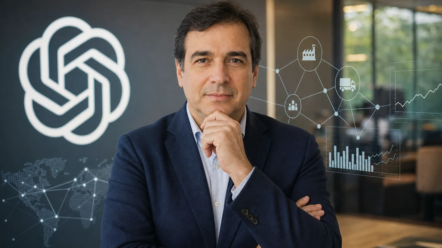 OpenAI inclui Federico Huneeus em pesquisa sobre impacto da IA nas cadeias de valor