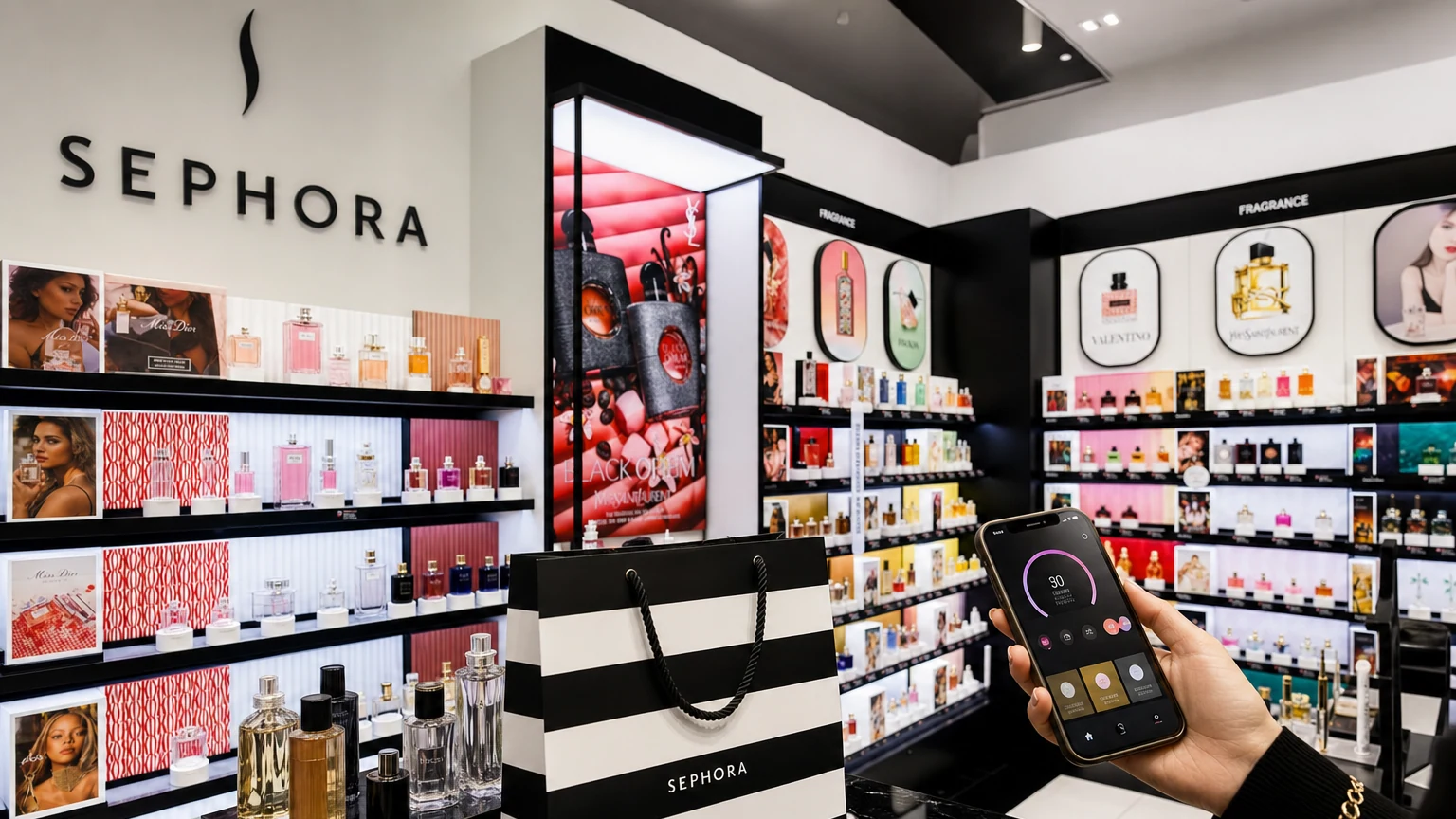 Sephora reforça fidelidade com recompensas gamificadas e mais experiência no varejo