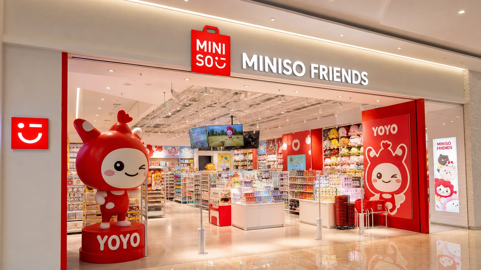 MINISO abre primeira loja FRIENDS da Indonésia e reforça varejo movido por IPs