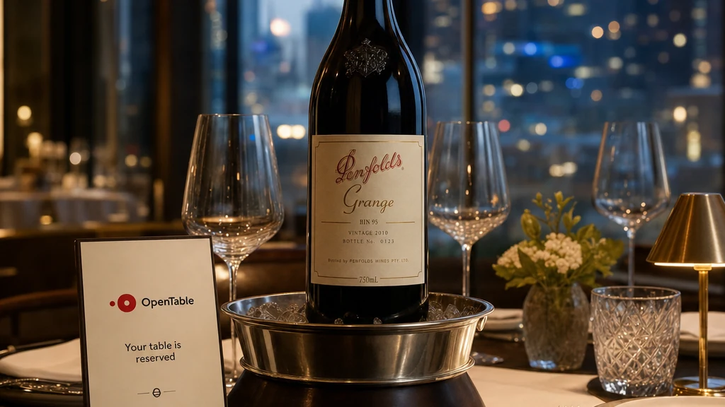 OpenTable usa vinho de AU$ 22 mil para ampliar proposta de experiências em Melbourne