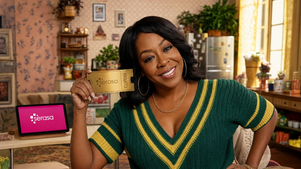 Serasa escala Tichina Arnold em campanha e usa nostalgia para impulsionar negociação de dívidas