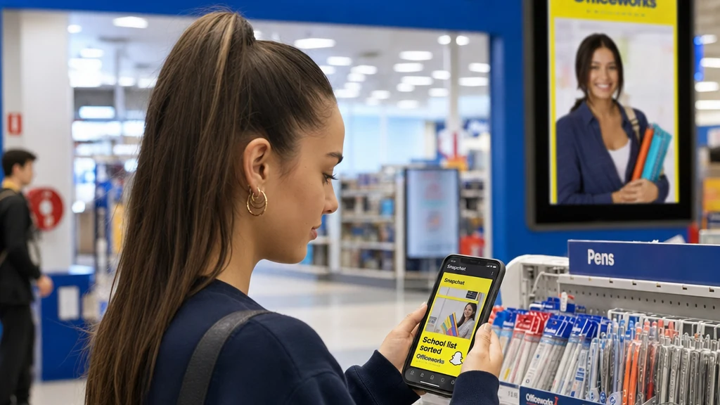 Zitcha integra Snapchat ao retail media e Officeworks estreia ativação para a Geração Z
