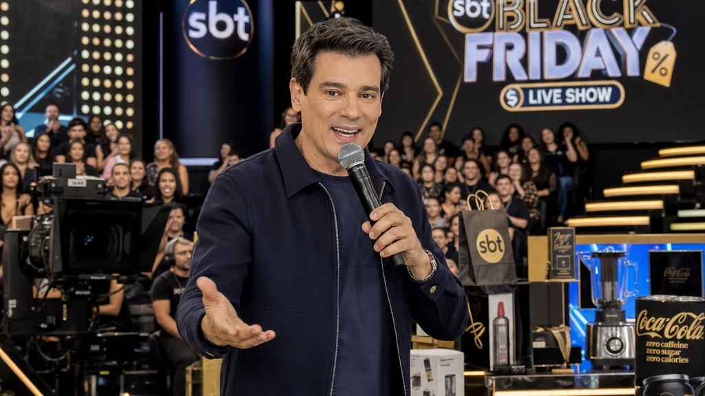 SBT cria Black Friday Live Show e conecta TV, streaming e redes sociais à conversão