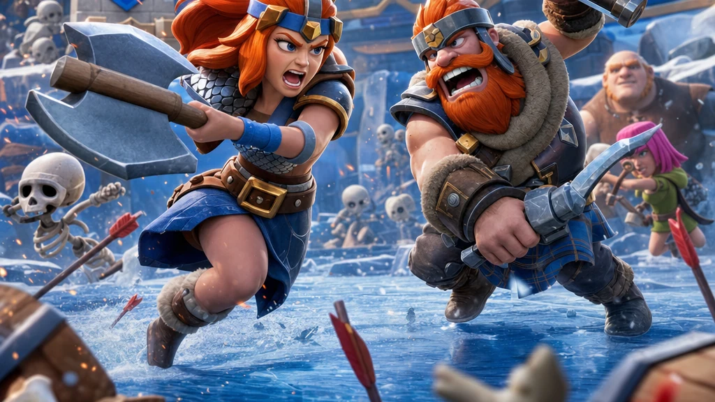 Clash Royale usa dado sobre rage quit no Brasil para reforçar retenção na Temporada Viking
