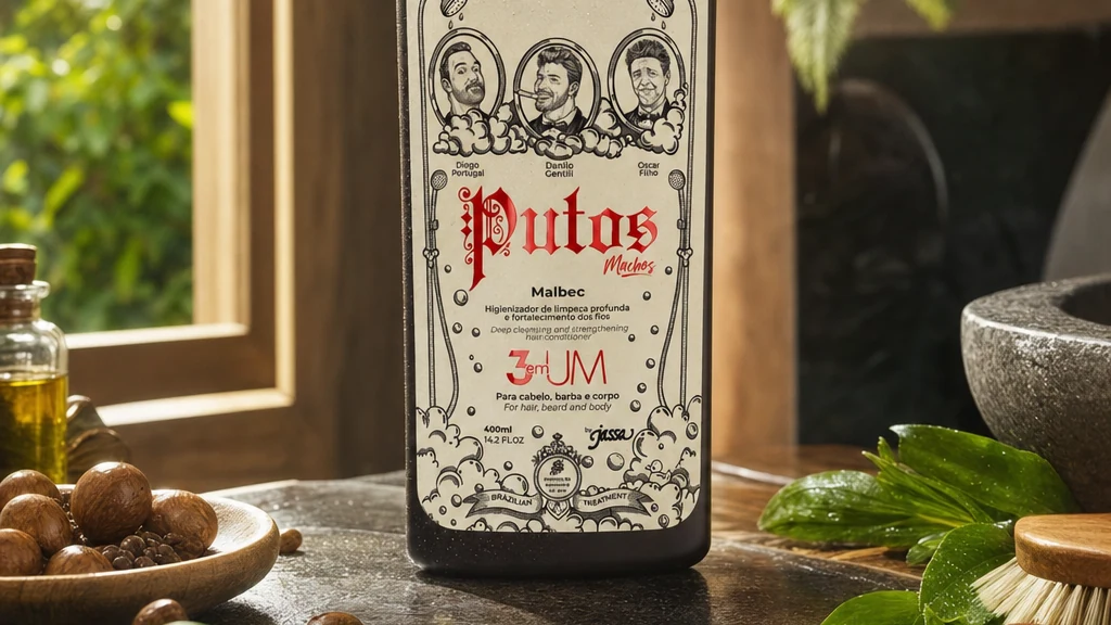 Prohall Selve lança shampoo Putos Machos e usa humoristas para disputar o cuidado masculino
