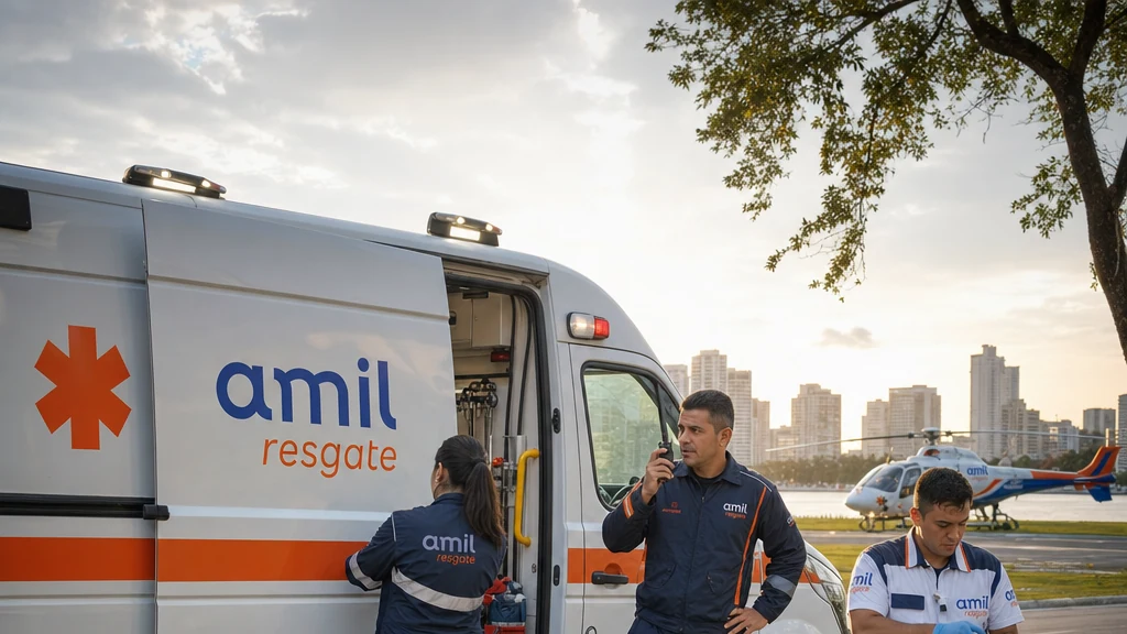 Amil Resgate usa 34 horas de gravação real para tornar visível sua operação de emergência