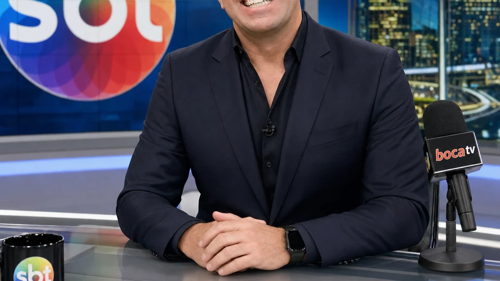 SBT encerra parceria com BocaTV e mantém Rodrigo Bocardi em projetos da emissora