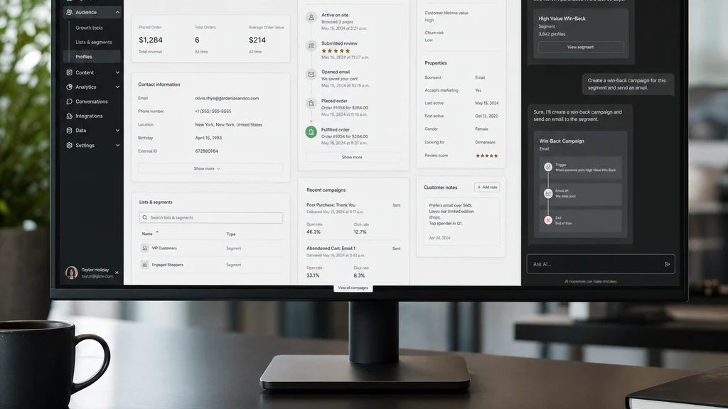 Klaviyo abre CRM para agentes de IA e leva dados de clientes a interfaces como ChatGPT