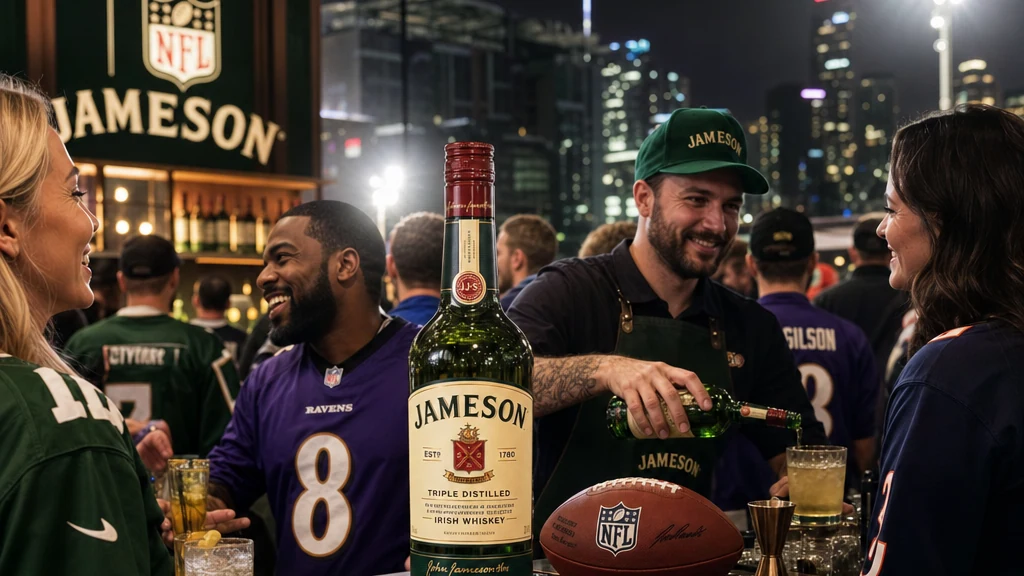 Jameson se torna parceira da NFL em Melbourne e aproxima uísque do futebol ამერicano