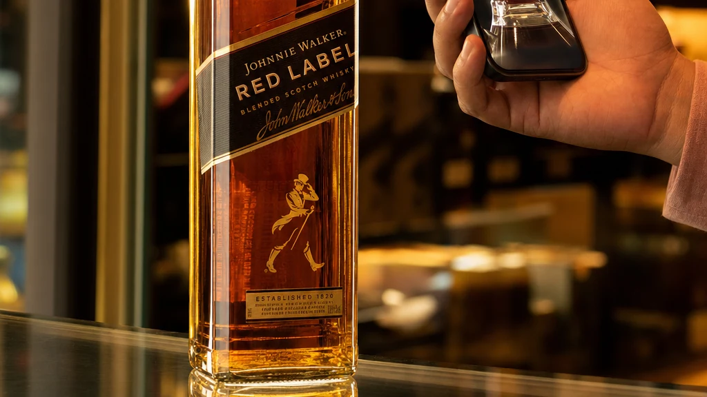 Diageo lança selo antifraude para verificar garrafas premium pelo celular