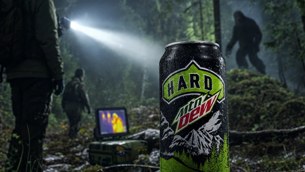 Hard Mountain Dew oferece US$ 1 milhão por prova do Pé Grande e transforma lenda em mídia