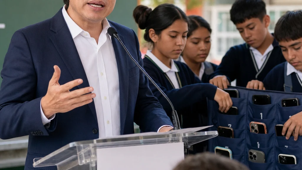 México veta celulares em escolas e amplia pressão sobre plataformas e edtechs