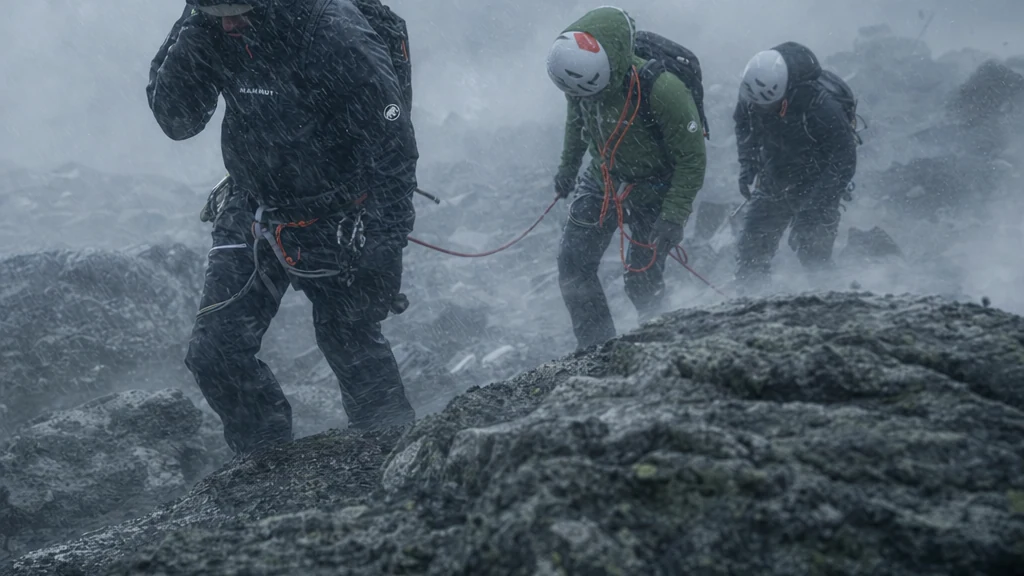 Mammut transforma desconforto ao ar livre em campanha contra o wellness de conveniência