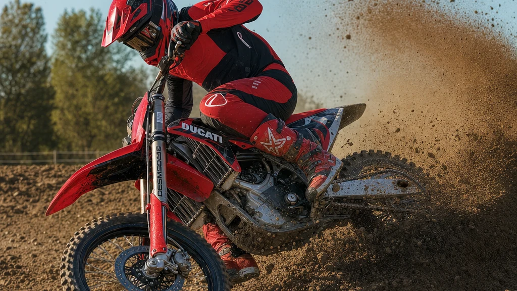 Ducati estreia no motocross brasileiro com duas versões da Desmo450 MX
