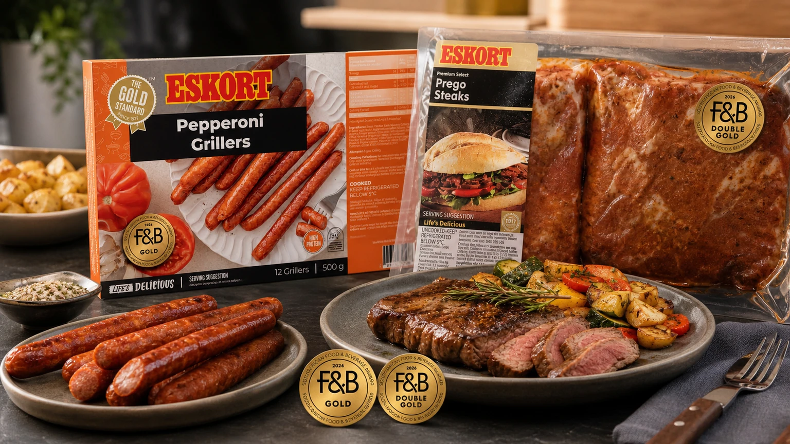 Eskort conquista 12 prêmios de sabor e reforça qualidade como argumento de marca